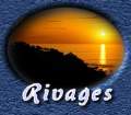 Couchers de soleil sur le rivage